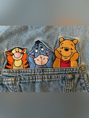 Disney Blue Denim Overalls